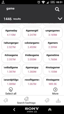 Top Tags for Instagram Likes android App screenshot 2